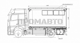 Галерея Учебный класс на базе шасси Mercedes-Benz Actros 1848L 1